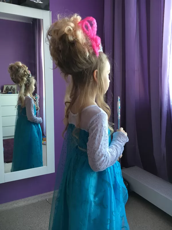 princešu frizūra 2